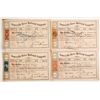Image 1 : Somerville Horse Railroad Company Stock Certificates With Revenue Stamps