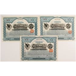 Wabash Railroad Company Stock Certificates