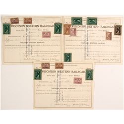 Wisconsin Western Railroad Stock Certificates