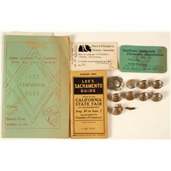 Firemans' Badges & Buttons