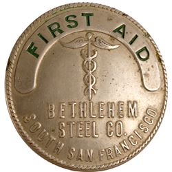 Bethlehem Steel Co. First Aid Badge