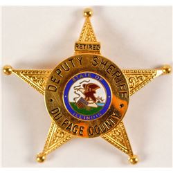 Retired Deputy Sheriff Badge