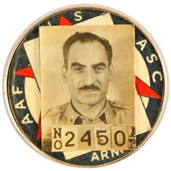 WWII Shipyard ID Badge