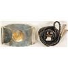Image 2 : Sterling Silver Belt Buckle and Bolo Set - US Silver Eagles