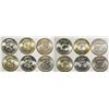 Image 1 : Six Franklin Half Dollars