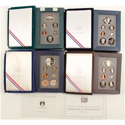 Four U.S. Prestige Proof Sets