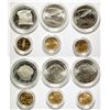 Image 1 : US Constitution UNC Silver/Gold Coin Set