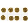 Image 1 : Four Quarter-Ounce Canadian Gold Maple Leaf Coins, Uncirculated 9999