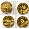 Image 1 : Chinese Gold Panda Coins, Two half-ounce
