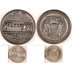 Cable Car Centennial Silver Medals