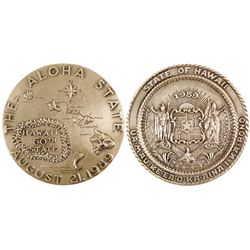 Hawaii Silver Statehood Medal