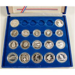 1984 Olympic Silver Proof Coin Collection