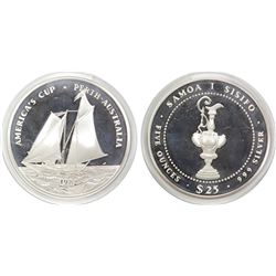 America's Cup Silver Medallion