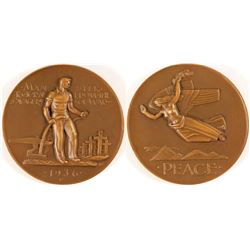 Man Seeks Peace - Society of Medalists #14