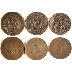 Native American Themed Medals by Joe Beeler