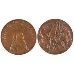 Pegasus and Men - Society of Medalists #8