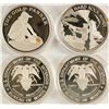 Image 1 : US Bureau of Mines Silver Medallions (2)