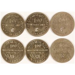 Commissary Market Tokens