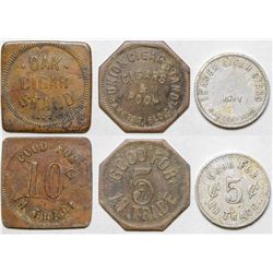 Cigar Store Tokens