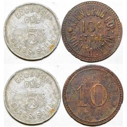 Soda Fountain Tokens