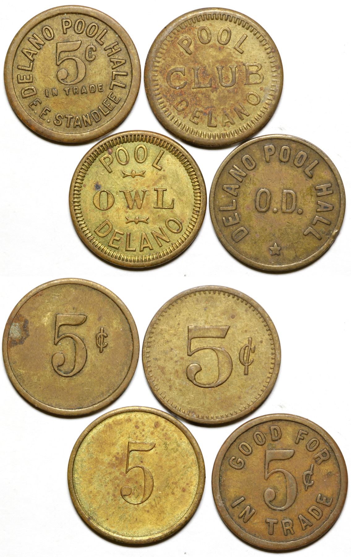 Pool Hall Tokens