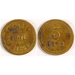 Nevada State Prison Token