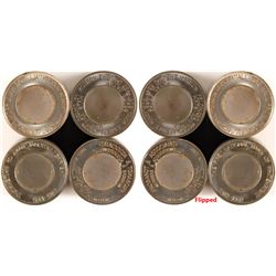 Four Texas Encased Cent Die