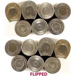 Seven Bank Encased Cents