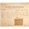 Image 1 : American Exploration Company Billhead