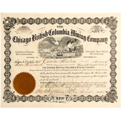 Chicago British Columbia Mining Co. Stock