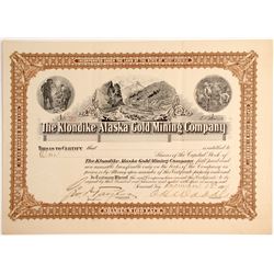 Klondike Alaska Gold Mining Company Stock