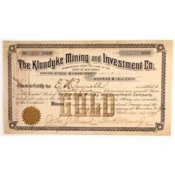 Klondyke Mining & Investment Company Stock
