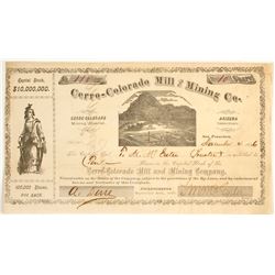 Cerro-Colorado Mill & Mining Company Stock