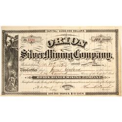 Orion Silver Mining Company Stock