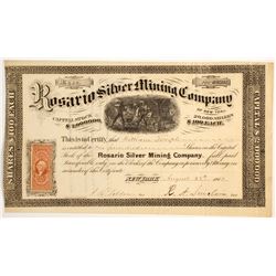 Rosario Silver Mining Company Stock