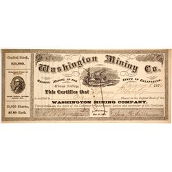 Washington Mining Company Stock