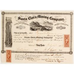 Santa Clara Mining Company Stock