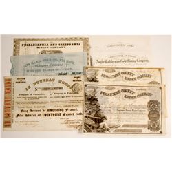 California Gold Rush Stock Collection (7)