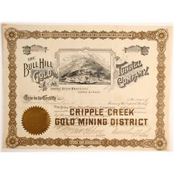 Bull Hill Gold Tunnel Company Stock