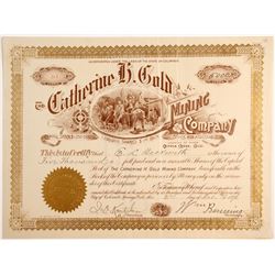 Catherine H Gold Mining Company Stock