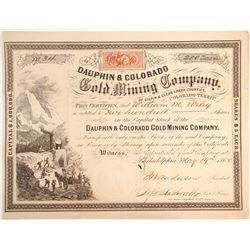 Dauphin & Colorado Gold Mining Company Stock