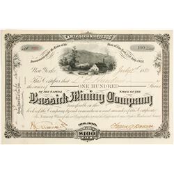 Bassick Mining Company Stock