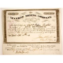 Lucerne Mining Co. Stock