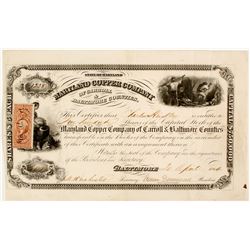 Maryland Copper Company Stock