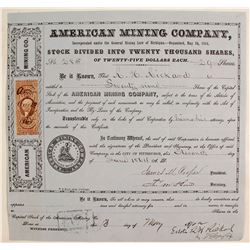 American Mining Co. Stock