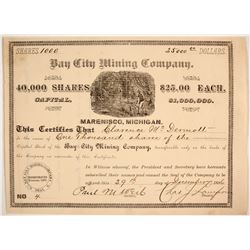 Bay City Mining Stock