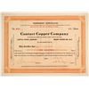 Image 1 : Contact Copper Co. Stock