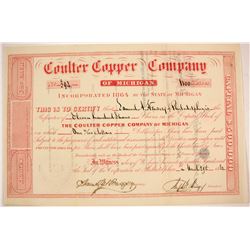 Coulter Cooper Co. of Michigan Stock
