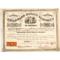 Delaware Mining Co. of Michigan Stock