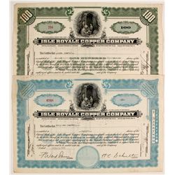 Isle Royale Copper Stocks (2)